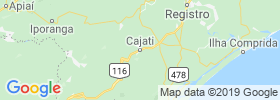 Cajati map
